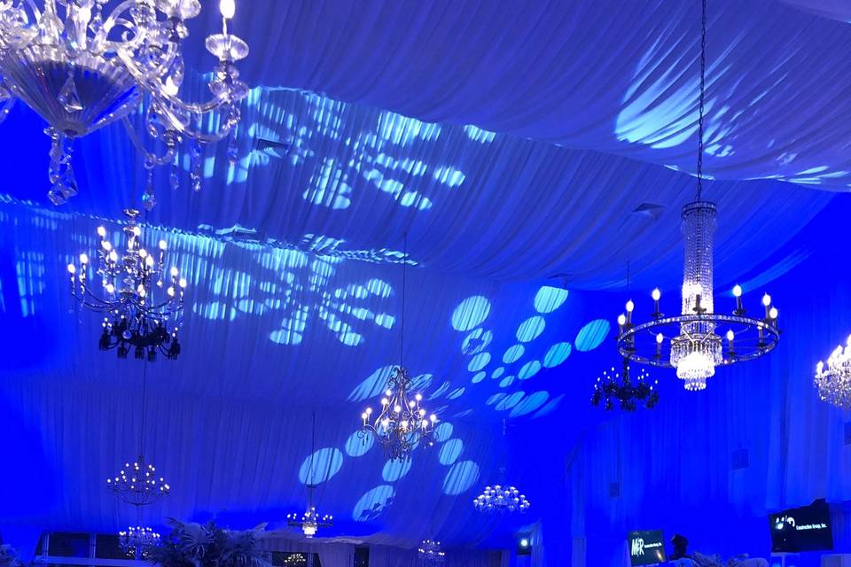 Tent inside