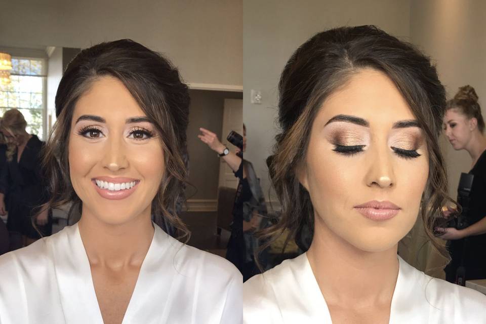 Bridal makeup