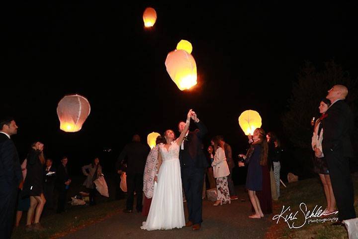 Floating lanterns