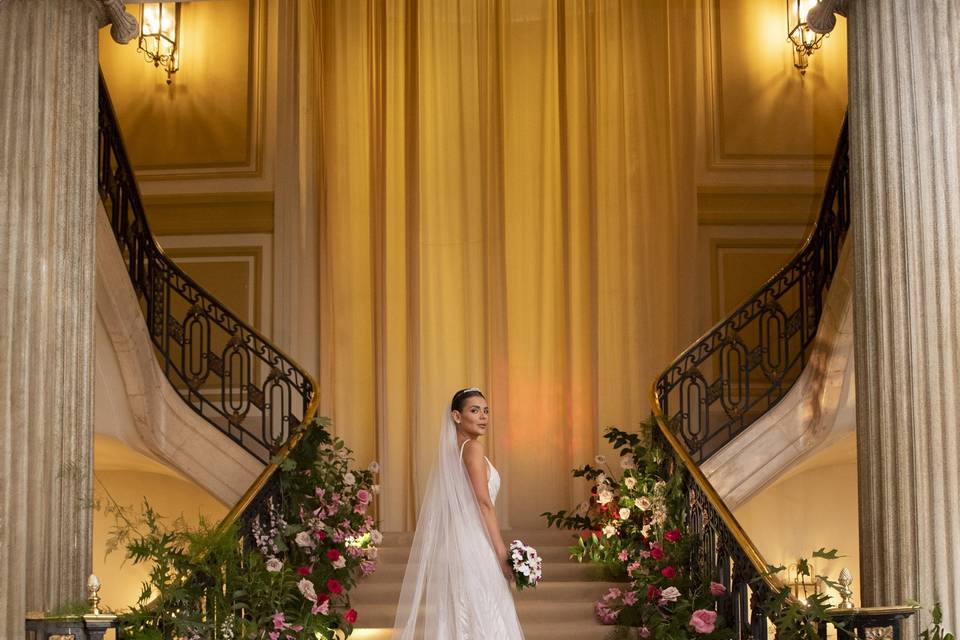 Bride's shot