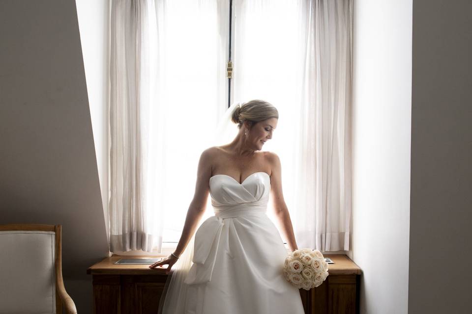 Bride at the Four Seasons