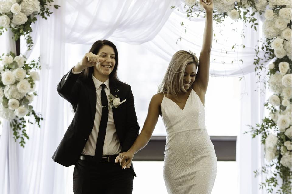 Bride and bride