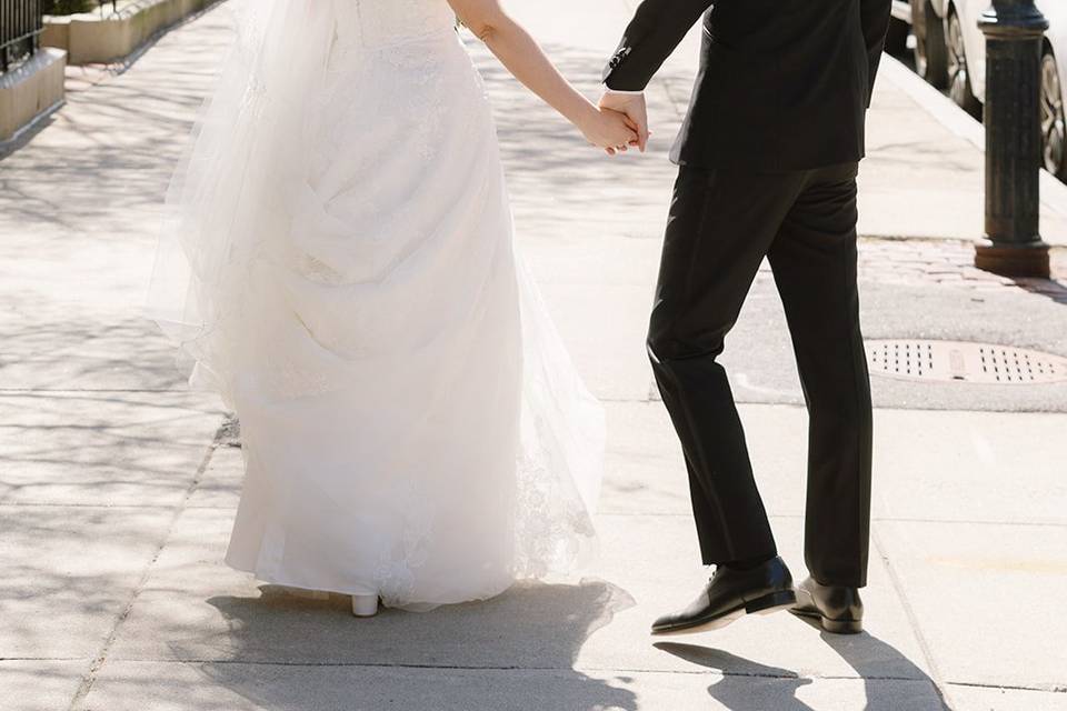 Bride and groom