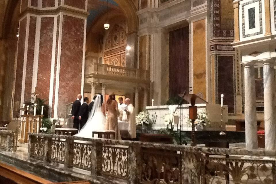 Wedding at a DC Cathedral