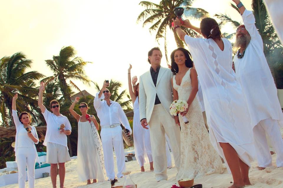 Mayan Ceremony at Be Tulum, MexicoPh: Manu Cappellari