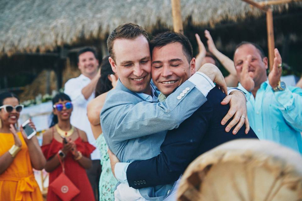 Ceremony at the beach