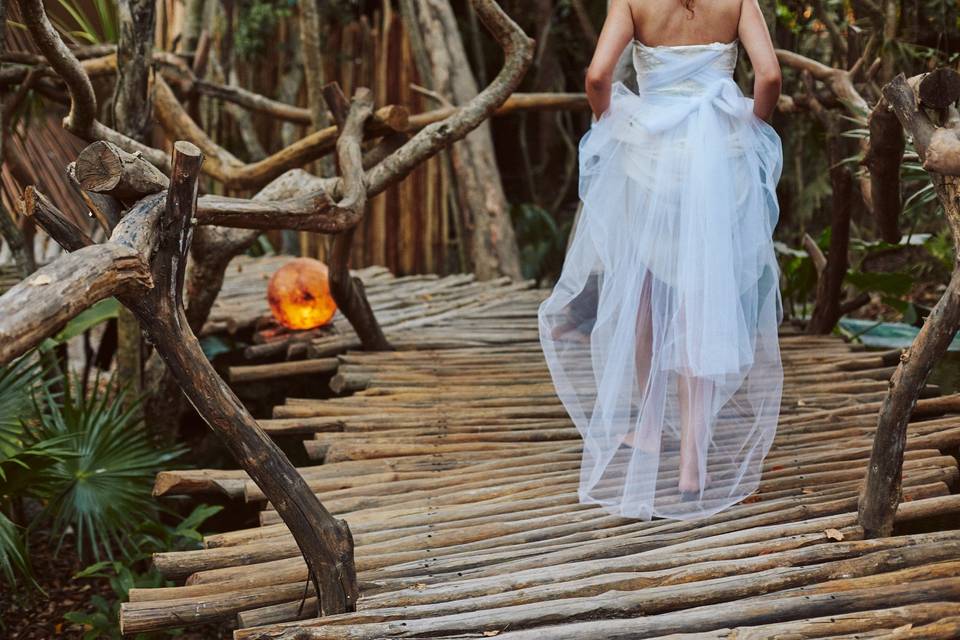 Ceremony at Azulik Tulum