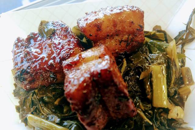 Meat and veggies