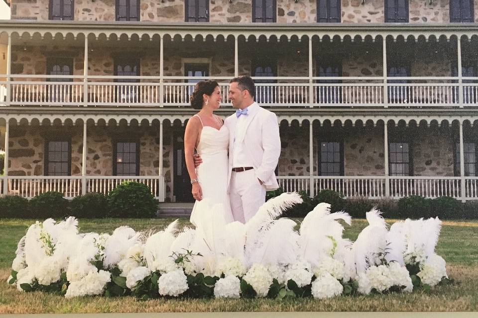 Bride and groom