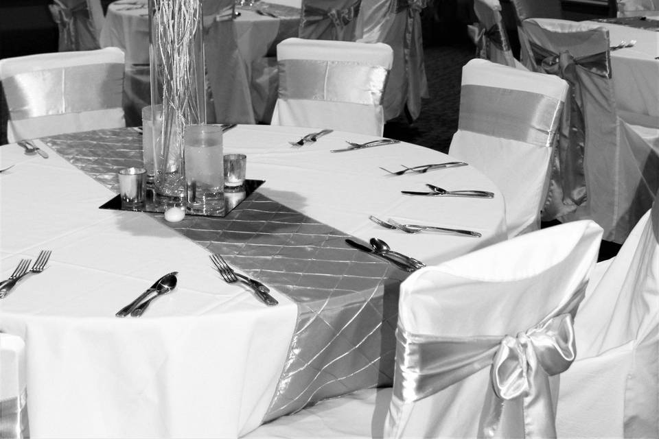 Wedding tablescape