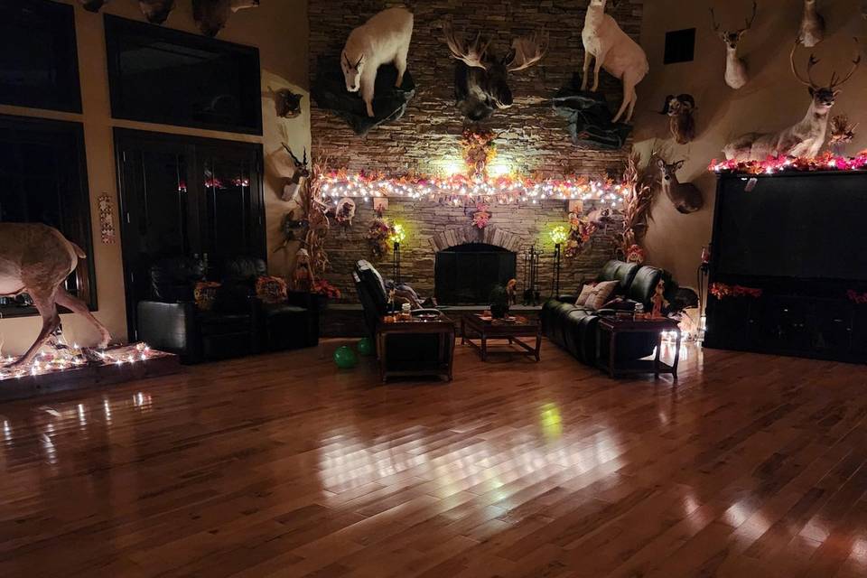 Reception area