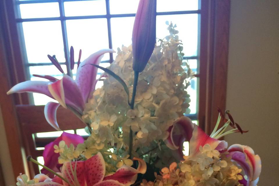 Flower centerpiece