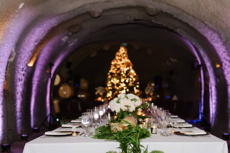 Enchanted winter table