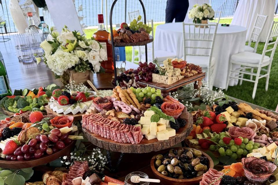 Grazing table wedding