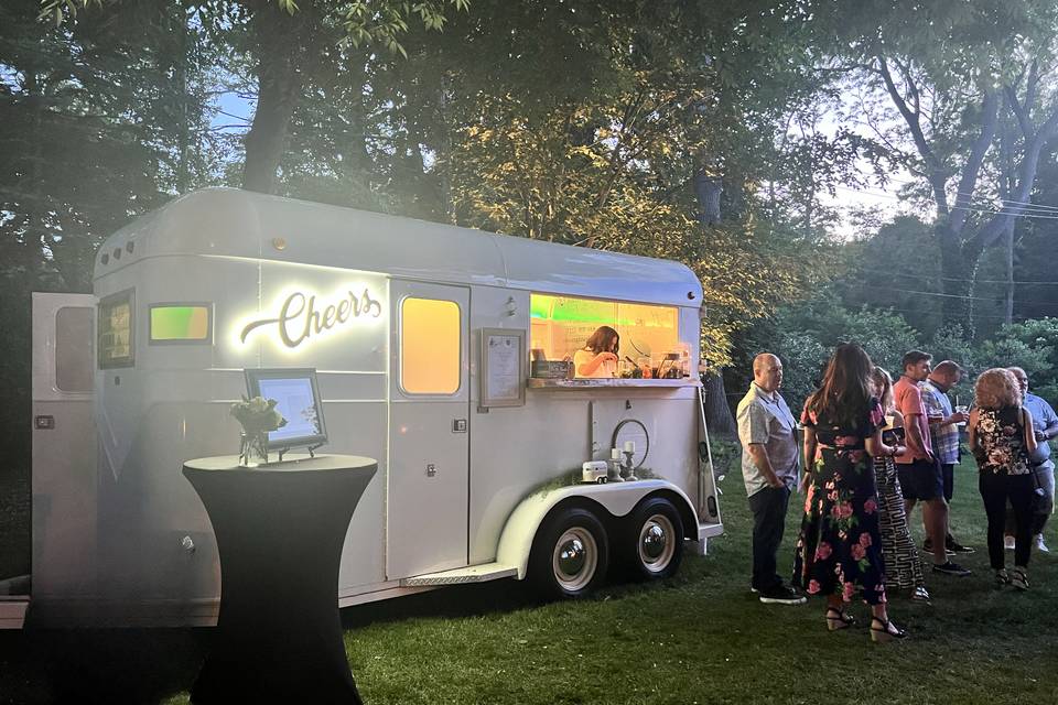 Mobile bar graduation party