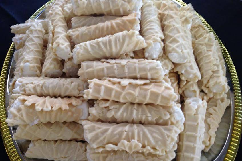 Cream Filled Pizzelles