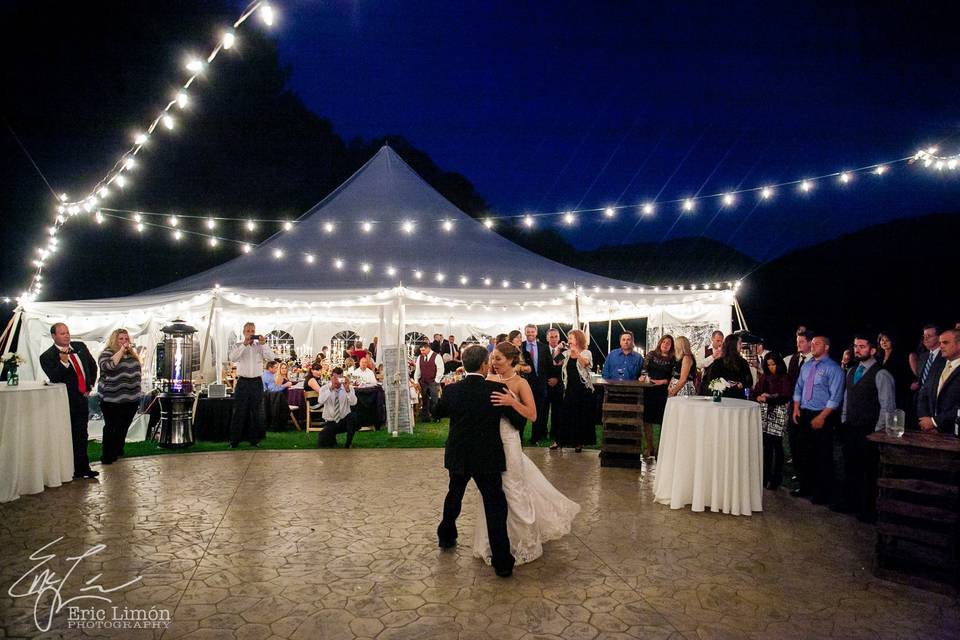 Magical wedding dance!