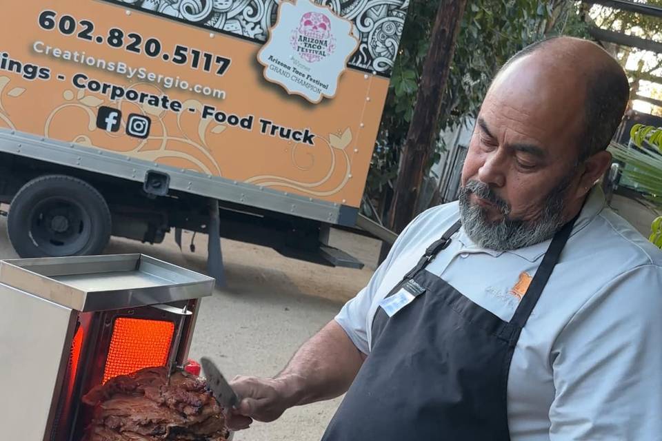 Serving from Trompo