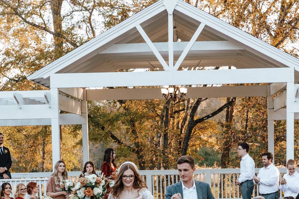 Outdoor Pavilion Wedding