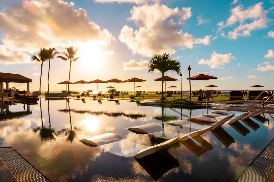 Oceanfront pool