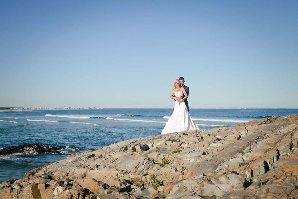 Rocky Coast Wedding In Maine