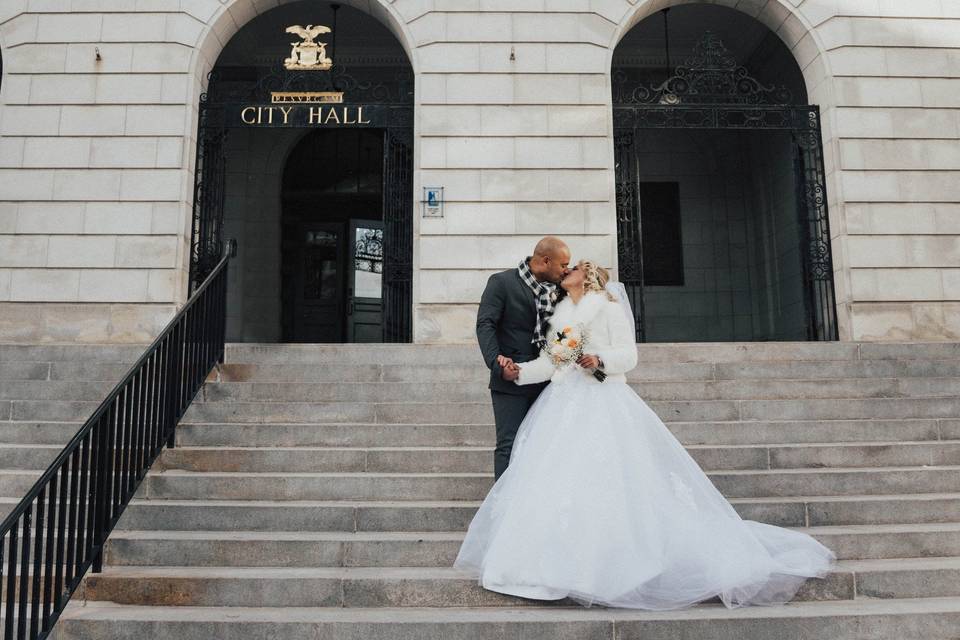 Married At City Hall!