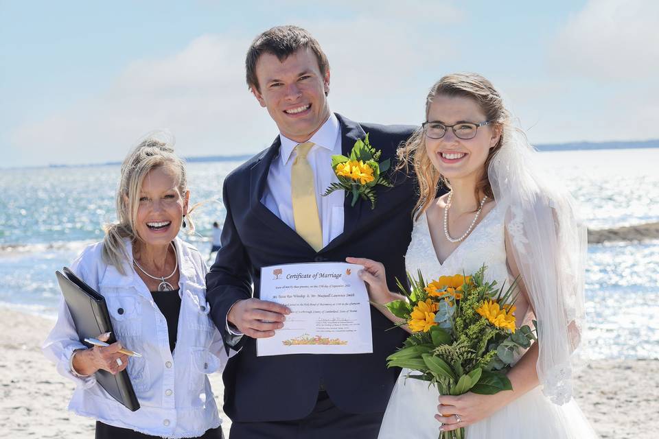 Beach wedding