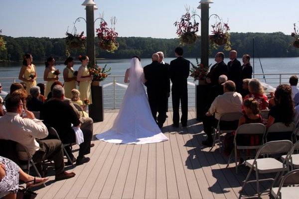 Bride and father