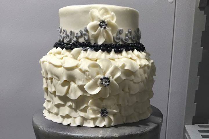 Four tier cake