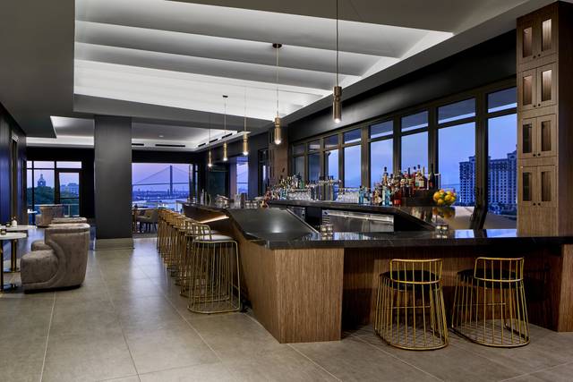 Lavender Rooftop Kitchen