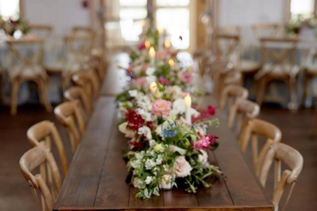 Wooden chairs