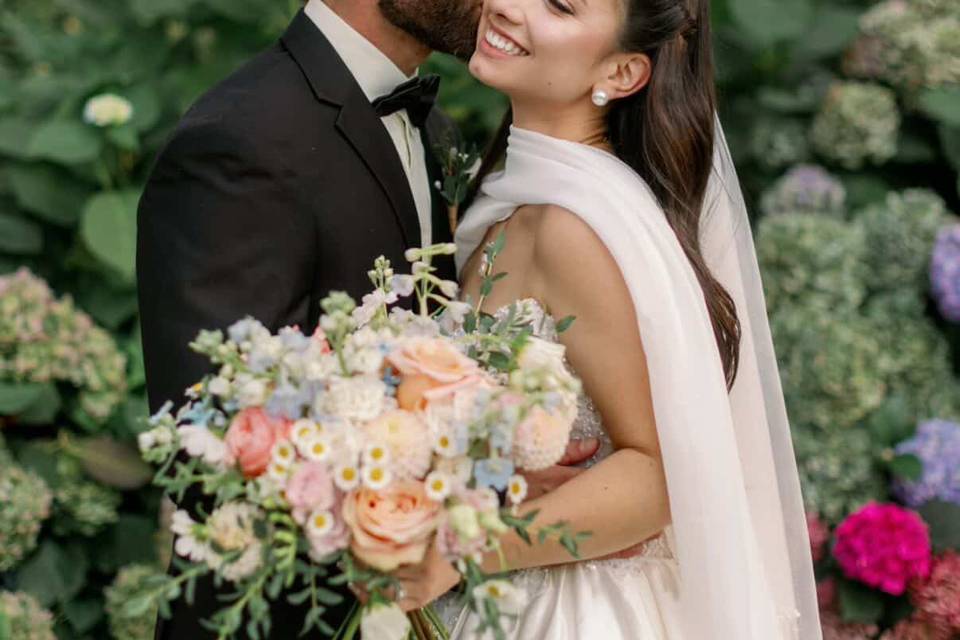 Elegant natural glam