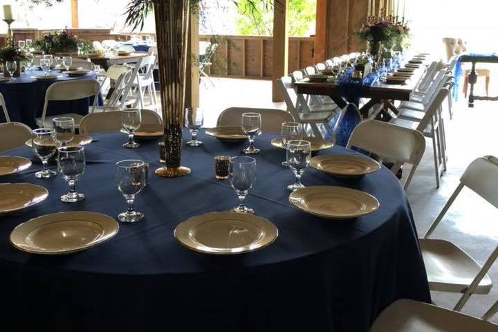 Wedding Reception set-up