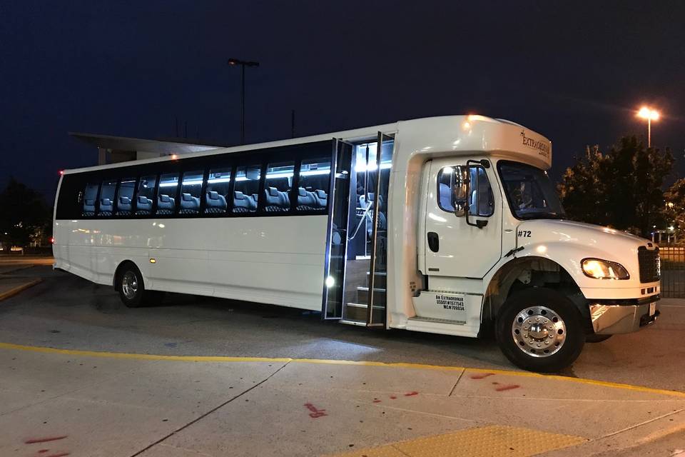 ELT Shuttle at Night