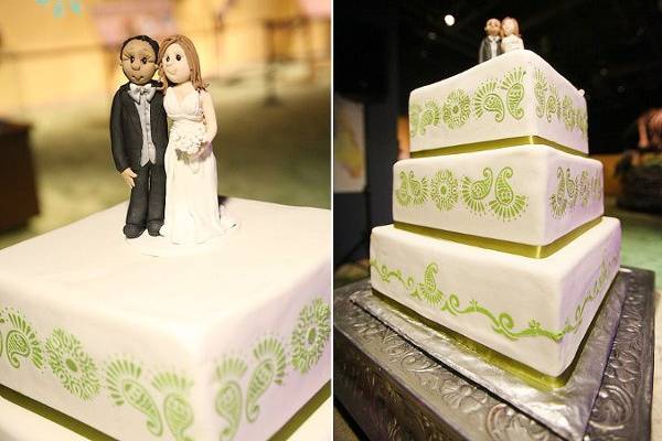 Interracial Cake topper