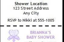 Noahs Ark Baby Shower Ticket Invitation