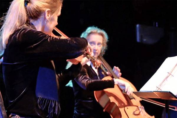 String duo at Boulder Theater