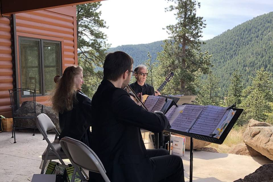 String trio in Estes Park, CO