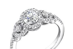 Three Stone Engagement Ring