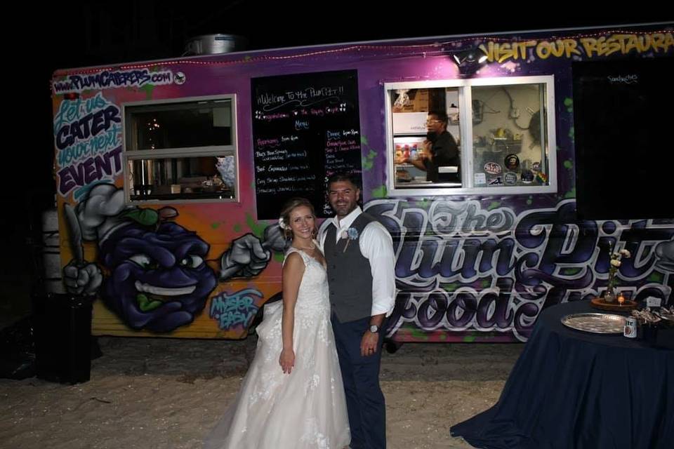 Food truck wedding