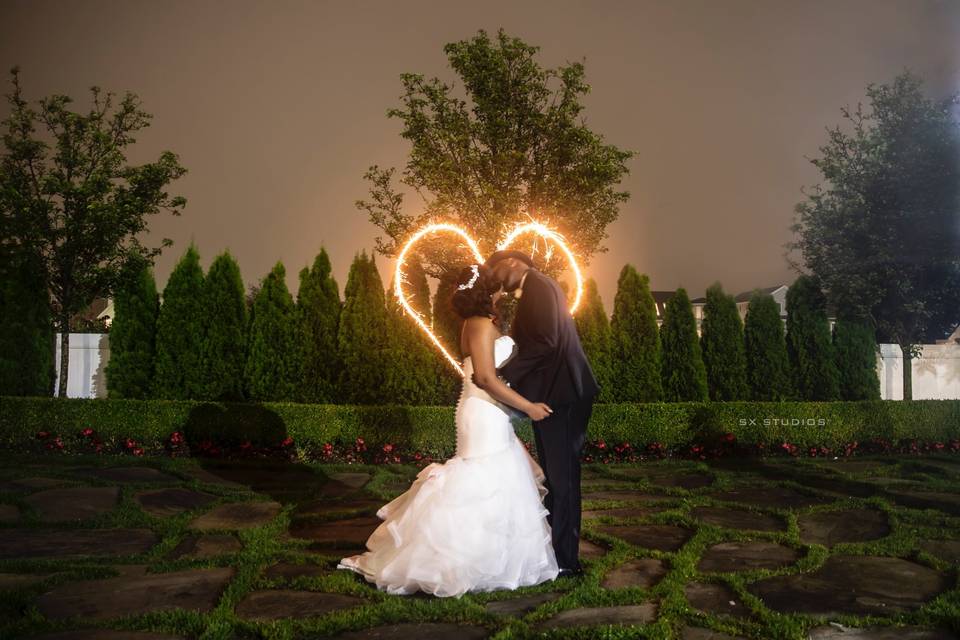 Sparkler shot