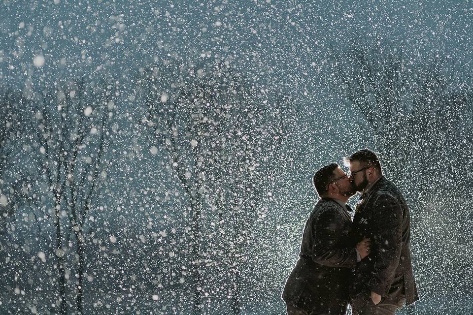 Snowy Wedding