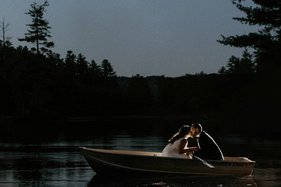 Boat Night Photo