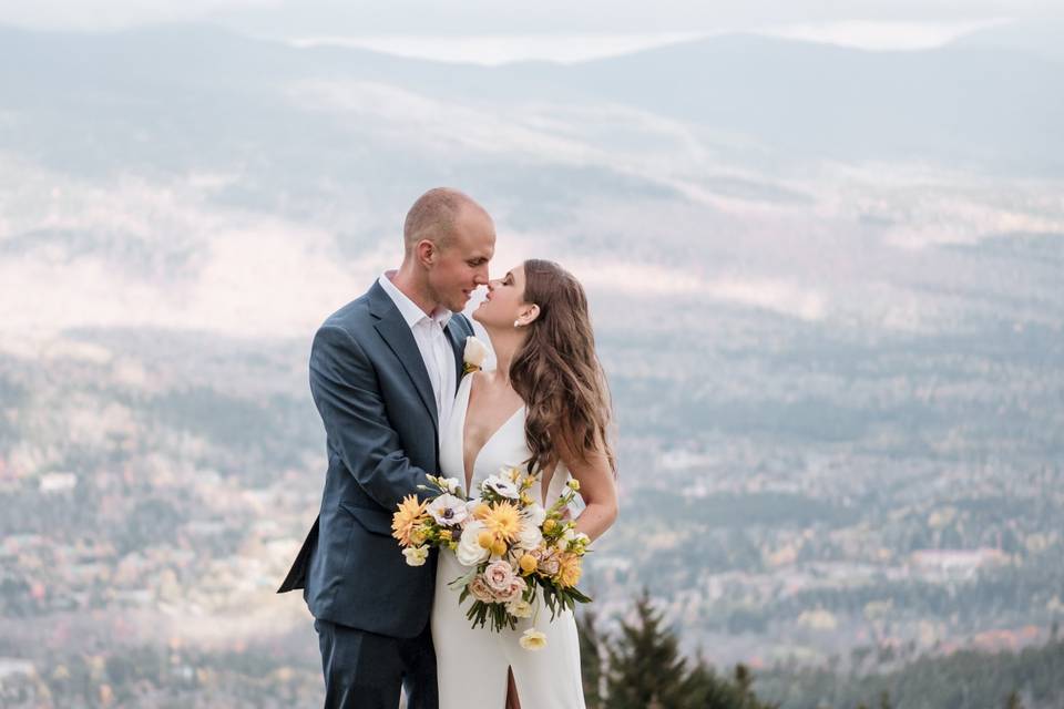 Mountain Top Wedding