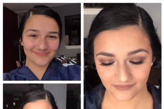 Makeup transformation