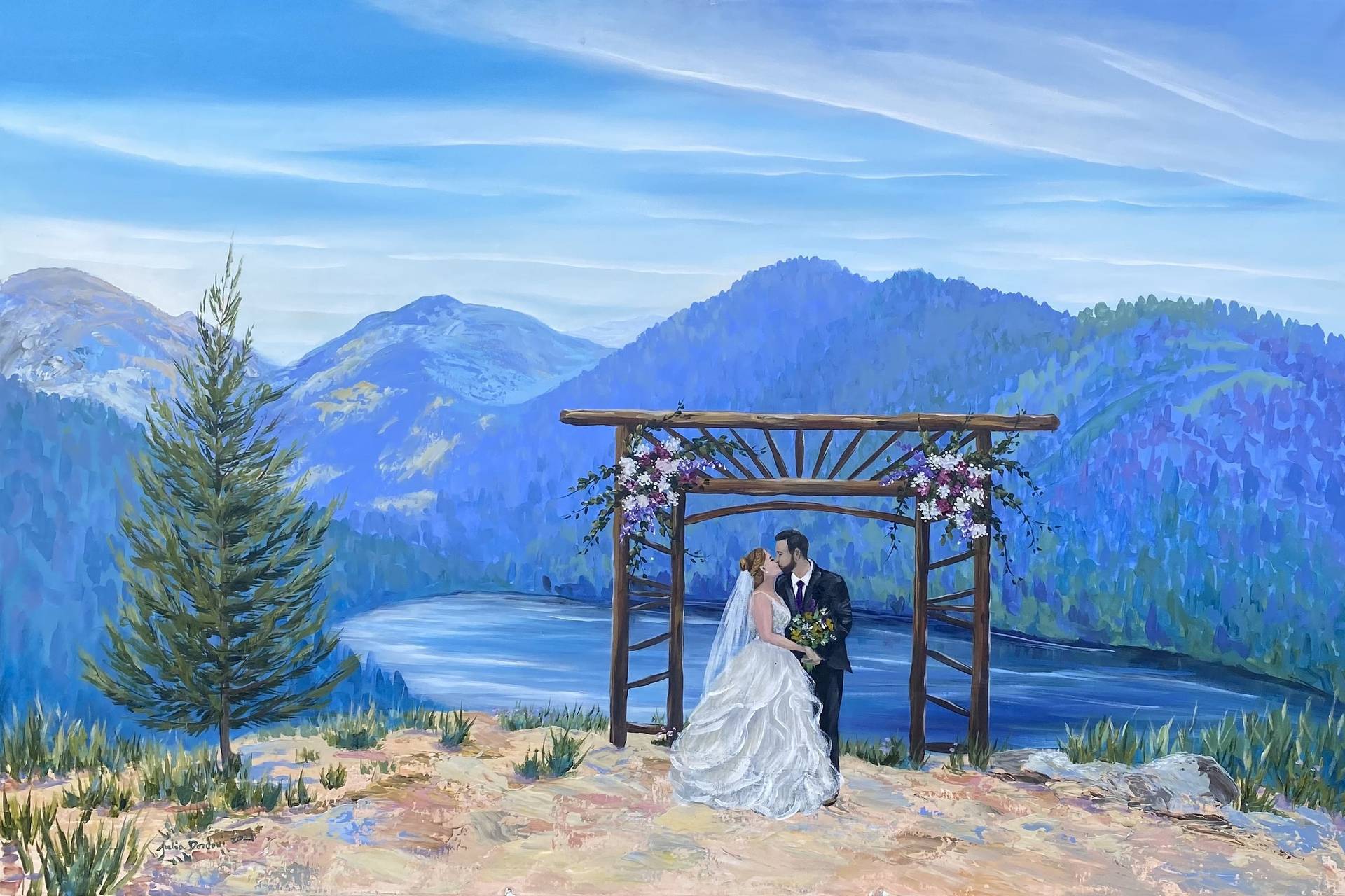 Colorado Wedding Painter Wedding Favors Estes Park CO WeddingWire   Tempimagecsmfng 51 998020 164677242993661 