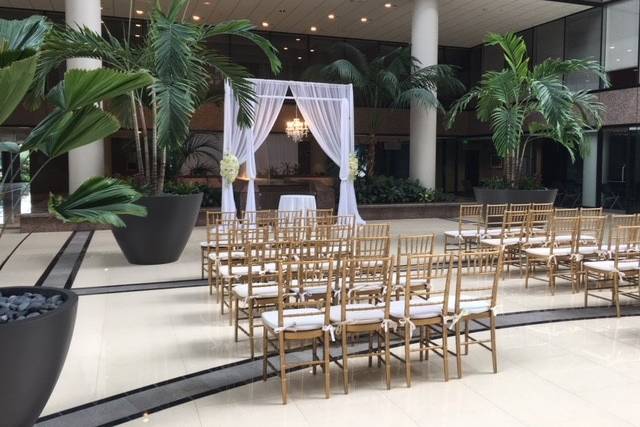 Ceremony in Atrium