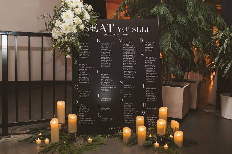 Seating chart