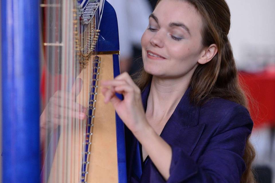 Dr. Vanessa Sheldon, harpist