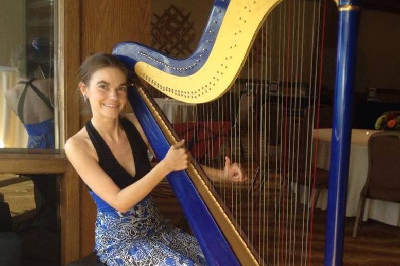 Dr. Vanessa Sheldon, harpist